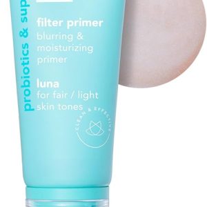 TULA Skin Care Face Filter Primer – Supersize Luna, Evens Skin Tone, Hydrates, 2.02fl oz
