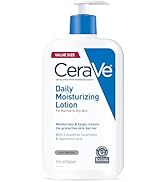 CeraVe Daily Moisturizing Lotion for Dry Skin, Body Lotion & Face Moisturizer with Hyaluronic Aci...