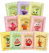 Kaely 10 Pack Fruit Face Masks for Kids, Spa Party Facial Mask Skincare Set, Sheet Masks Skin Car...