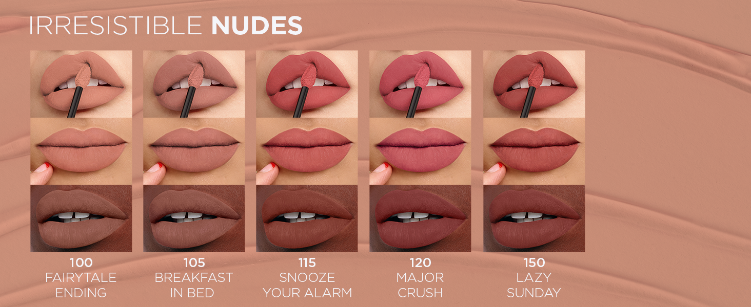 Infallible Matte Resistance Irresistable Nudes
