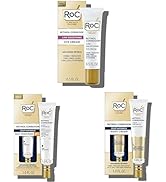 RoC Retinol Correxion Bundle: Under Eye Cream, 0.5 oz + Deep Wrinkle Daily Face Moisturizer with ...