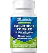 Rite Aid Probiotic 14 Complex 10 Billion - 30 Count, Restoring Good Bacteria, Colon Health, Daily...