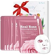 CAKAILA Face Sheet Mask Skincare,Hydrating Spa Face Mask For Sensitive Skin,Moisturize,Nourish fo...