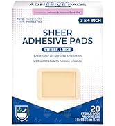 Rite Aid Sheer Adhesive Bandages with Sterile Non Stick Pad, 3