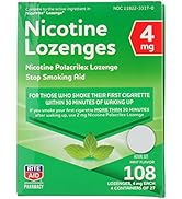 Rite Aid Mint Nicotine Lozenges, 4mg - 108 Lozenges | Quit Smoking Products