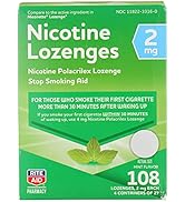 Rite Aid Mint Nicotine Lozenges, 2mg - 108 Lozenges | Mint Flavor | Quit Smoking Products | Stop ...