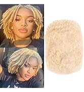 Xtrend Afro Kinkys Bulk Human Hair 8 Inch 1Pack 30Gram For Dreadlocks, Loc Repair, Dreadlocks Ext...