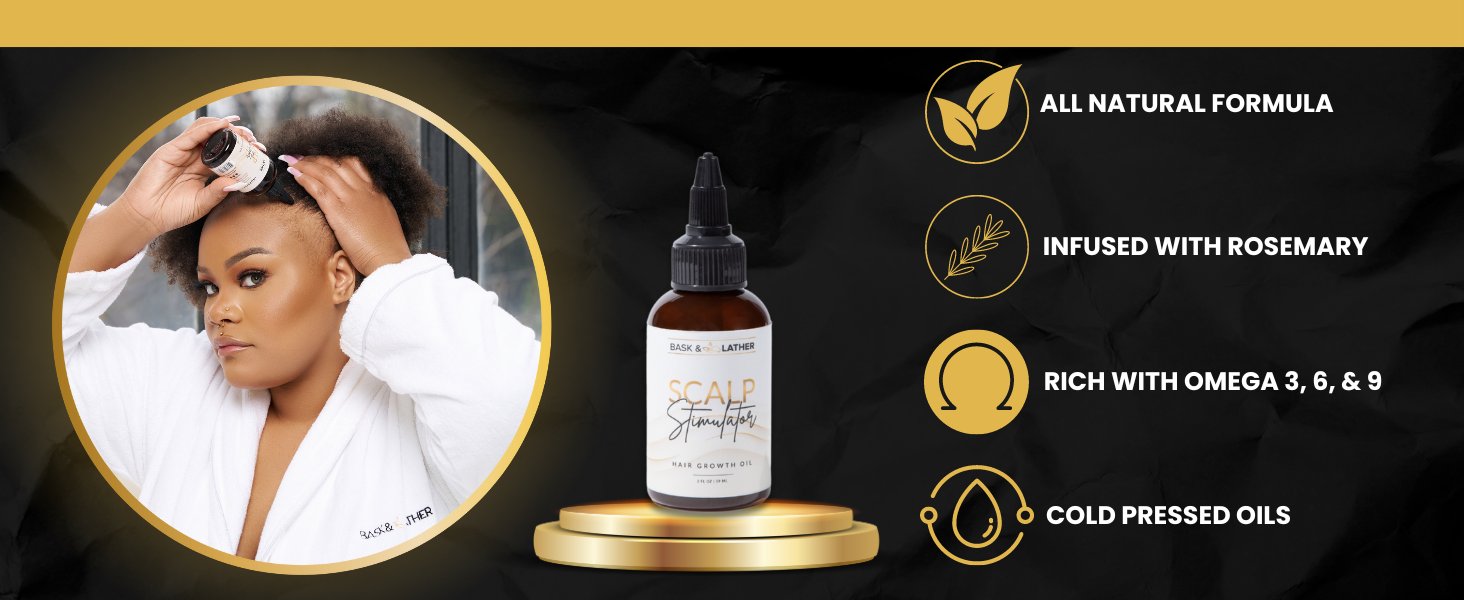 hair growth, scalp oil, scalp stimulator oil, hair growth oil, rosemary oil for hair growth