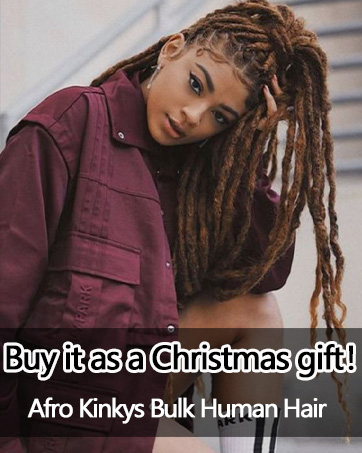 Afro Kinkys Bulk Human Hair