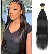 Viyaviya Short Bundles Brazilian Virgin Hair Straight 100% Human Unprocessed Extensions Natural C...