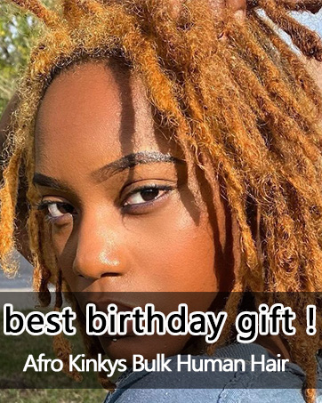Afro Kinkys Bulk Human Hair
