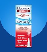 Mucinex Sinus-Max Nasal Spray Decongestant, 12 Hour Over-The-Counter Medication Nose Spray for Si...