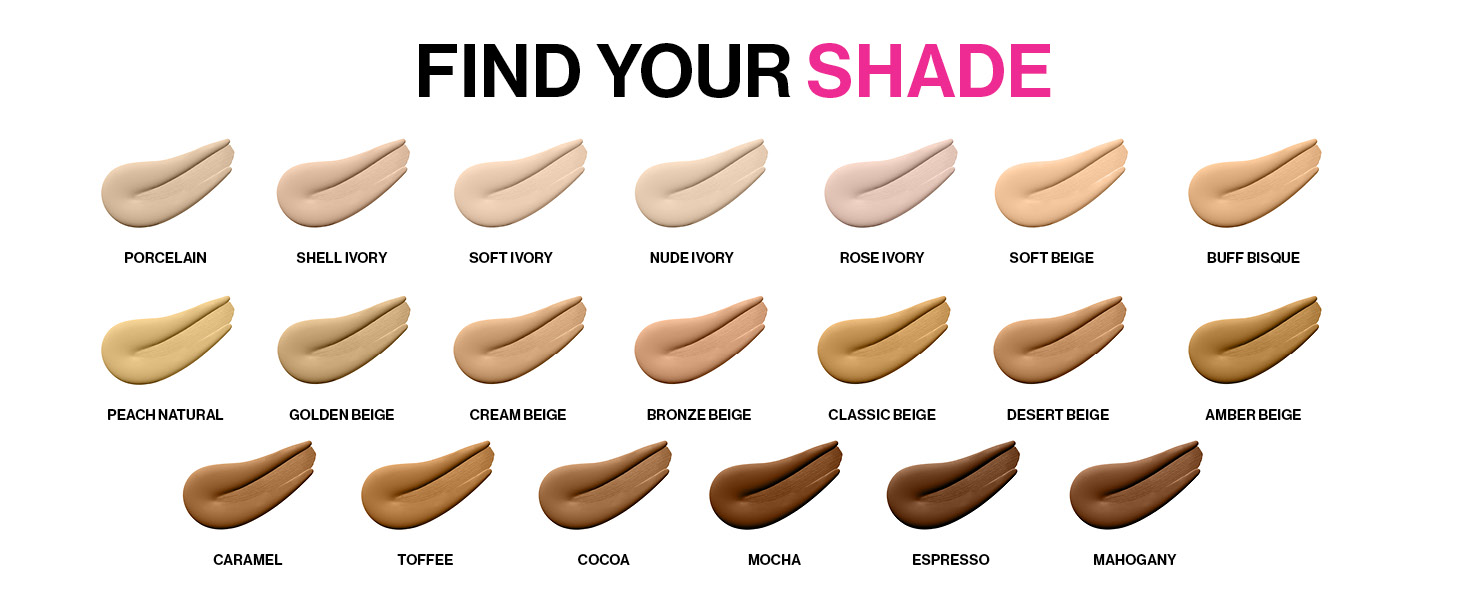 shade range