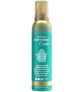 OGX Locking + Coconut Curls Decadent Creamy Mousse, 7.9 Ounce