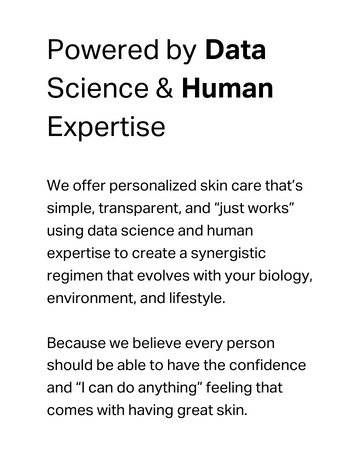 Powered by Data Science & Human Expertise