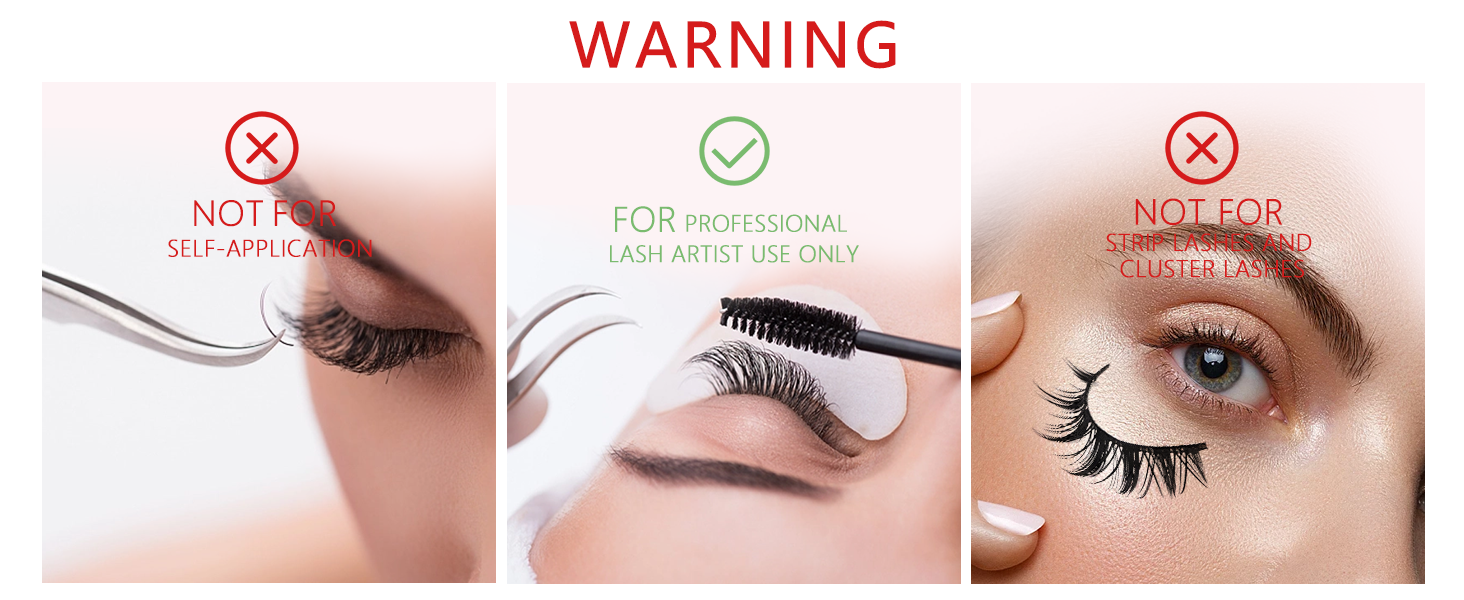 LANKIZ Eyelash Extension Glue for Professional Extra Strong Lash Glue for Eyelash Extensions