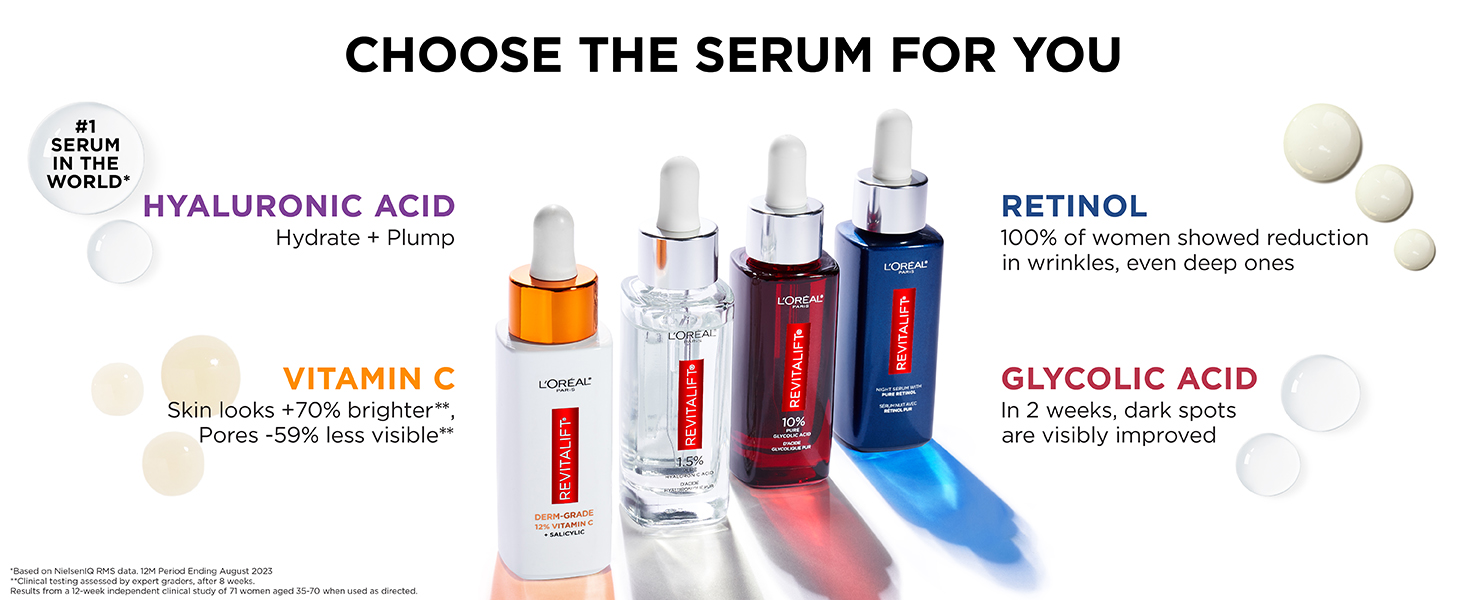 loreal serum #1 in the world