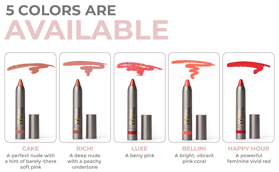5 Colors Are Available
