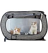Necoichi Stress-Free Enclosure Cat Travel Carrier Cage 31.8