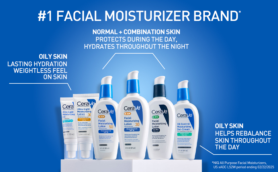 CeraVe #1 Facial Moisturizer Brand
